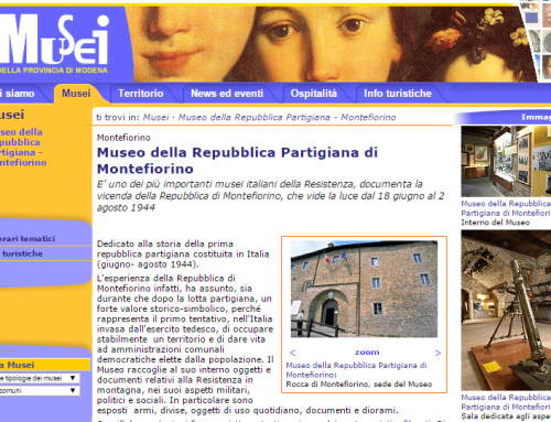 Il museo della Repubblica Partigiana di Montefiorino