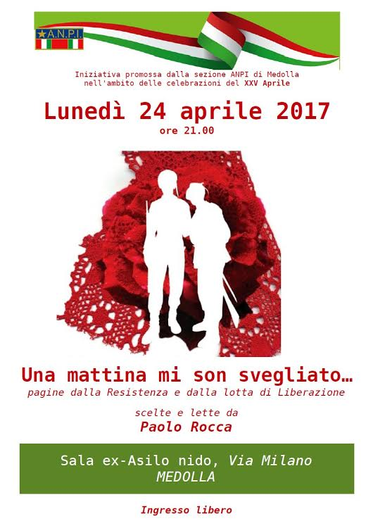 25 APRILE FESTA DELLA LIBERAZIONE MEDOLLA