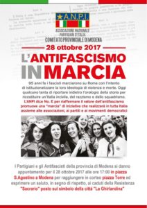 thumbnail of Manifesto 28 ottobre Provinciale Modena