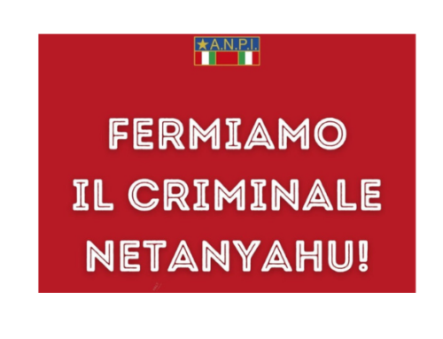 “NO AL PIANO DI PULIZIA ETNICA DI GAZA, DI CONCENTRAMENTO ED ESPULSIONE DEI PALESTINESI, DI ANNESSIONE DELLE LORO TERRE!”