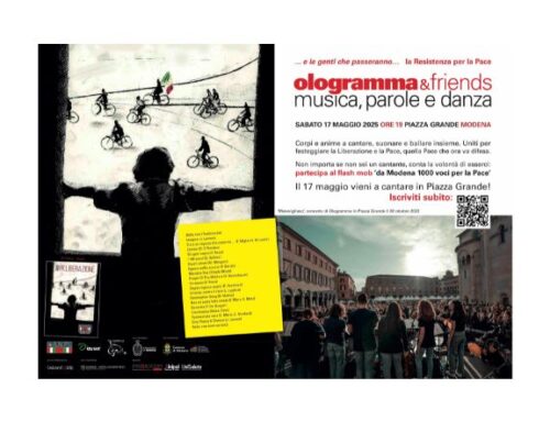 “…E LE GENTI CHE PASSERANNO…LA RESISTENZA PER LA PACE” con OLOGRAMMA&FRIENDS