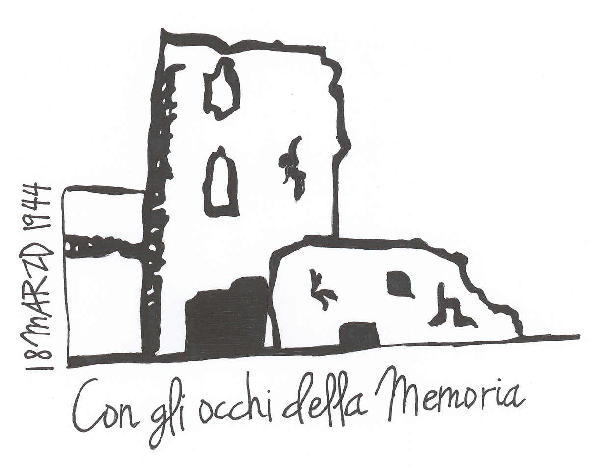 Logo Con gli occhi della memoria Logo Con gli occhi della memoria